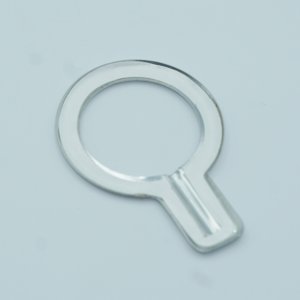 Ford Bronco Start/ Stop Button Trim - Anodized Silver